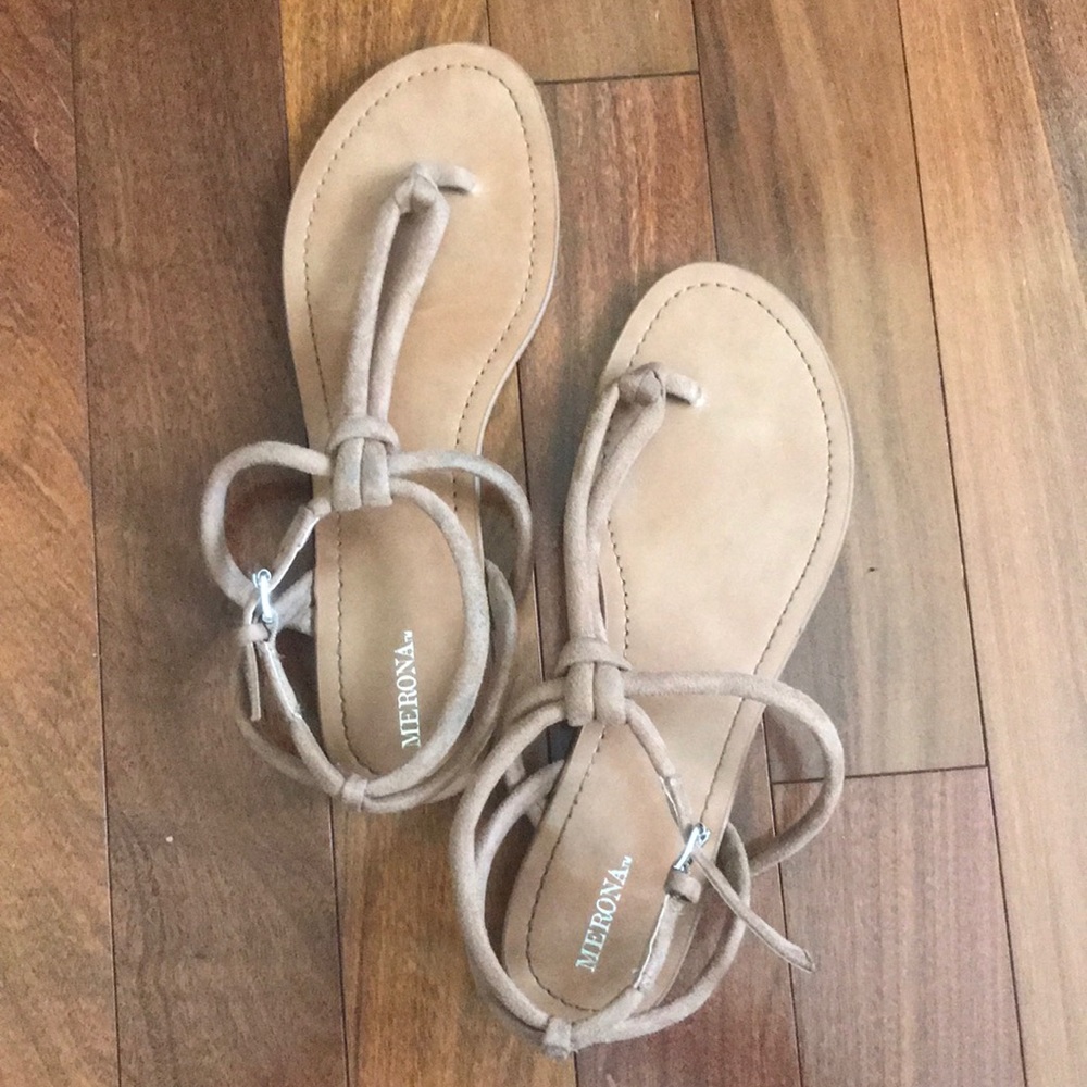 Merona brown sandals